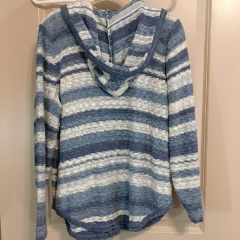 Style & Co striped Hoodie sweater